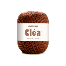 Cirulo CLEA YARN - Tamao de crochet Tamao fino 10-8/2 Perfecto para tejer - Algodn brasileo 100% mercerizado (paquete de 1 bola) - 5.3 oz 1094 yd