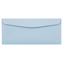 JAM PAPIR #10 Business Premium Konvolutter - 4 1/8 x 9 1/2 - Pastel Baby Blue - 25/Pak