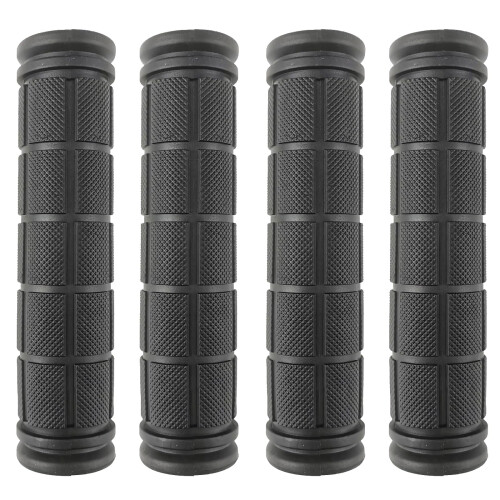 Kasteco 2 par cykelh?ndtag Svampegreb til BMX/MTB/Road Mountainbikes Sort