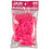 JAM PAPPER Slitstarka gummiband - storlek 64 - Rosa multifunktionsgummiband - 100/pack 1