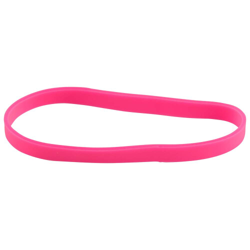 JAM PAPPER Slitstarka gummiband - storlek 64 - Rosa multifunktionsgummiband - 100/pack 2