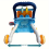 Baby Walker Trolley Early Educational Learning Walking Pushing Wheel 5