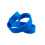 JAM PAPPER Slitstarka gummiband - storlek 64 - Bl multifunktionsgummiband - 100/pack 4