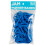 JAM PAPPER Slitstarka gummiband - storlek 64 - Bl multifunktionsgummiband - 100/pack 1
