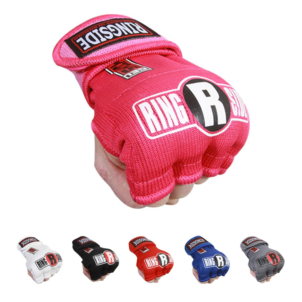 Ringside Quick Wrap Gel Shock Mma Boxbandagen, Gr E S/M, Rosa-image