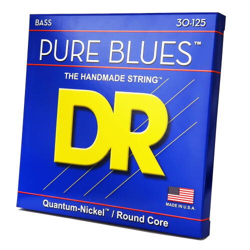 DR Strings PURE BLUES Bass Guitar Strings (PB6-30)