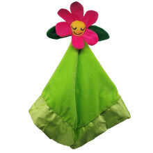Yikestwins Flower Lovey Decke für Baby | Großes 20"" x 20"" Baby Lovey für Mädchen | Niedliche Blumen-Schmusedecke für Babys und Kleinkinder