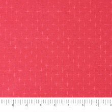Singer Fabric, 100 % Baumwolle, Stickstoff, Meterware, Rot