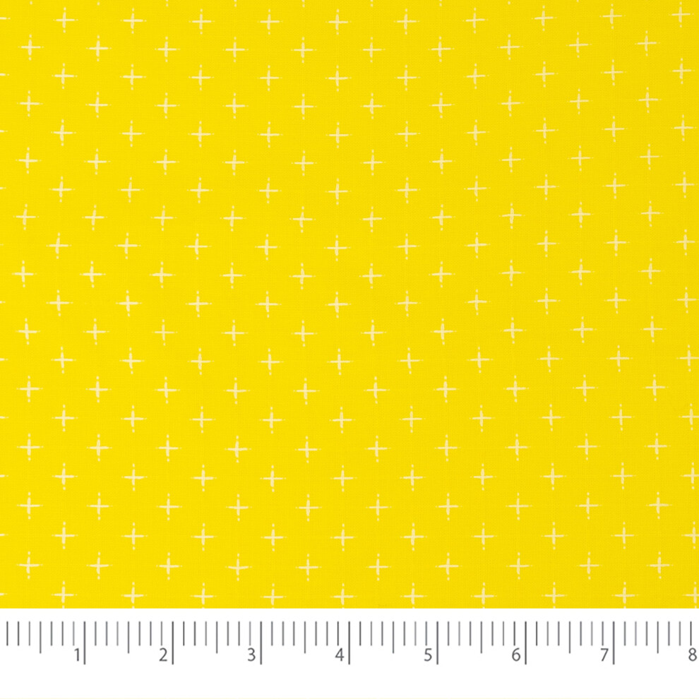 Singer Fabric  100% Cotton  Embroidery Fabric  Cut by The Yard  Yellow