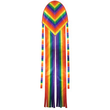 In the Breeze 3350 - 22"""" Rainbow Stripe Dancing Dragon Kite - Knnyen replo egysoros srkny