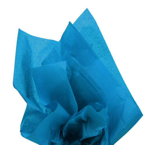 JAM PAPER Tissue Paper - Bright Blue - 20 Sheets/Pack