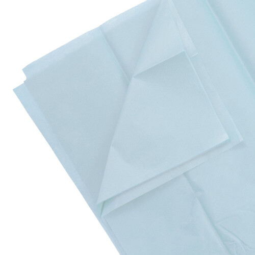 JAM PAPER Tissue Paper - Baby Blue - 20 Sheets/Pack 1