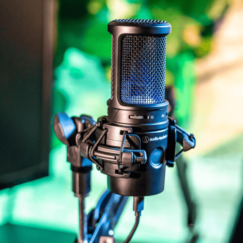 Audio-Technica Suporte antichoque Audio-Technica AT8455 para microfones AT2020USB-X e AT2020USB-XP 1