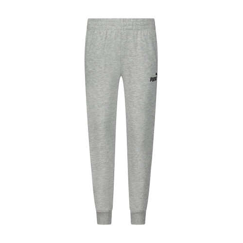 PUMA Boys' Core Logo Jogger Sidosmsfickor Elastiskt midjeband Pull On Pant Light Heather Grey 6