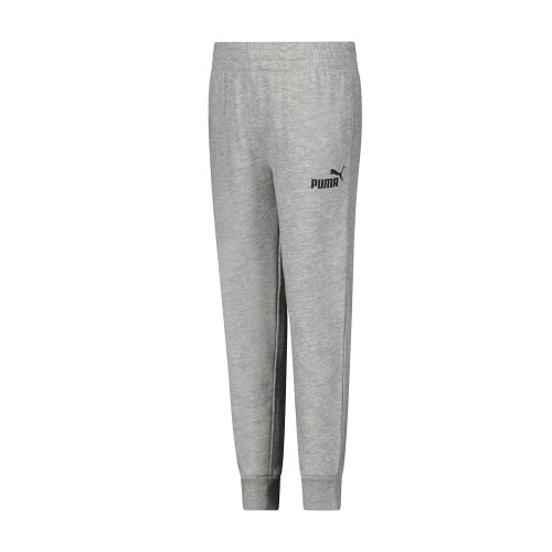 PUMA Boys' Core Logo Jogger Sidosmsfickor Elastiskt midjeband Pull On Pant Light Heather Grey 6 2