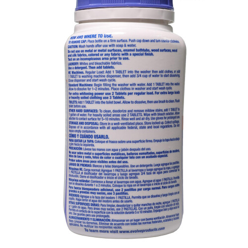 Evolve Concentrated Bleach Tablets 1- 32ct (Summer Lavender) 1