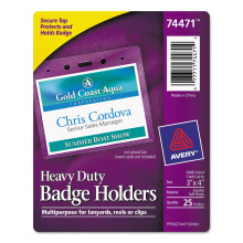 Avery AVE74471 - Toploading Horizontale Badgehouder