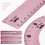 Mr. Pen-Geometry Set 4 Pack Kit de gomtrie en mtal rose clair 4