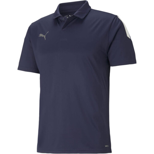 Puma PUMA Heren TeamLIGA Sideline Polo, Peacoat Wit, X-Groot