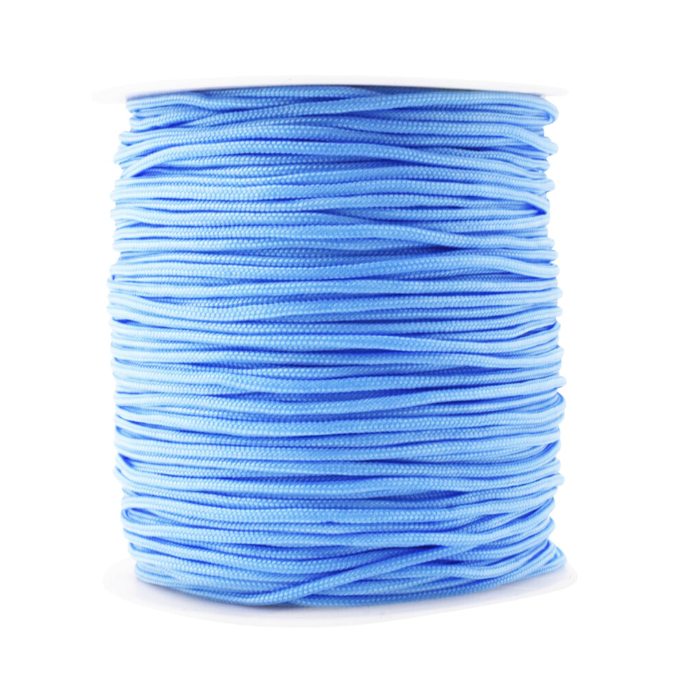 Mandala Crafts Strings Lift Cords Raffrollos-Kordel, Hellblau, 1,8 Mm Nylonschnur 109 Yards Geflochtene Nylonschnur-image