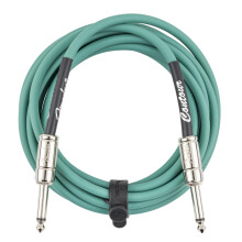 Fender Contour Instrumentkabel, Gitaarkabel, Accessoires, Recht/Recht, Sherwood Groen, 10 ft