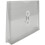 JAM PAPER Plastic Envelopes with Button & String Tie Closure - Index Size - 5 1/2 x 7 1/2 - Smoke Gray - 12/Pack 3