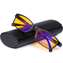 Prospek blauw licht blokkerende bril ELITE voor dames en heren Anti-glare amberkleurige lens 99% blauwlichtblokkers Lenzen van hoge optische kwalitei