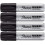 Sharpie Sharpie 44001 Oversized Chisel Tip Extra Wide Magnum Permanent Marker (4 Pack)  Black  Sturdy Extra-wide Felt Chisel Tip  Quick-drying Ink is Fade-and 1