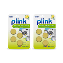 Plink-9024 Summit Brands Brands Washer and Dish Lawesher Throwner Cleaner 4 Tabs Yellow 1 Count (Pacchetto di 8)