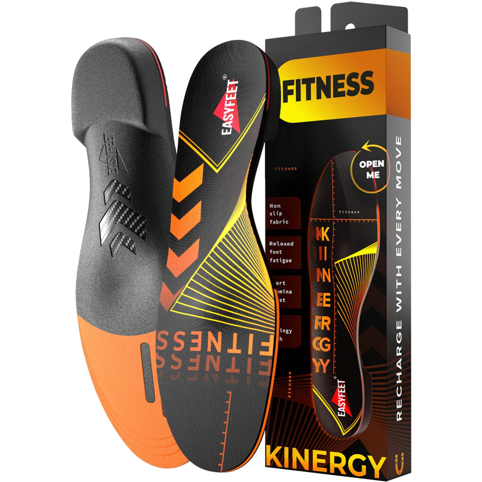 Semelles de chaussures de course pour hommes et femmes - Semelles de sport - Inserts d'absorption des chocs - Marche, randonn   e, hockey, tennis,