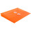 JAM PAPER Plastic Envelopes with Button & String Tie Closure - Index Size - 5 1/2 x 7 1/2 - Orange - 12/Pack 4