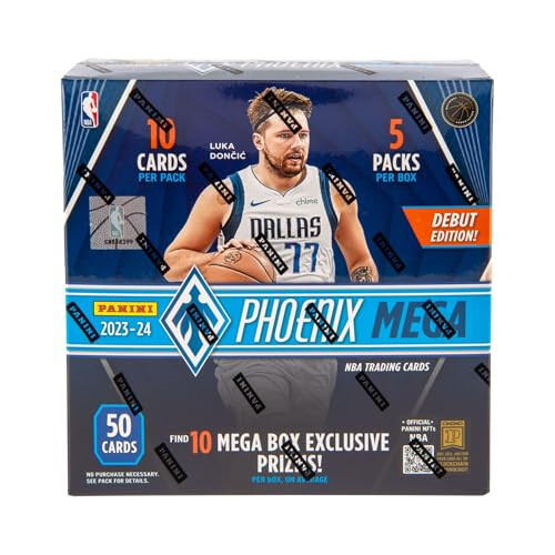 2023-24 Panini Phoenix Basketball Trading Cards Mega Box 1