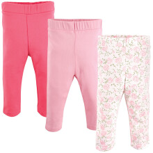 Luvable Friends Baby-M dchen Baumwoll-Leggings, Rosa, 18 24 Monate