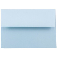 JAM PAPER A6 Premium kutsukuoret - 4 3/4 x 6 1/2 - Pastelli Baby Blue - 50 kpl / pakkaus