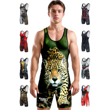 Musk zpasov tlko Exxact Sports Sublimated Vysoce vkonn silov tlko na zpas pro mue (AS Leopard)