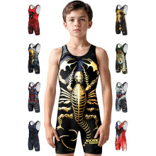 Exxact Sports Sublimovan mldenick zpasov tlko pro chlapce Prmiov powerliftingov tlko pro deti Detsk zpasov tlko pro trnink (YS Scorpi