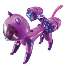 Alpha Group Petronix Difensori Max Mode Pet Kitt-10, Piccole Figure di Gatti Viola, Giocattoli per Bambini dai 3 Anni
