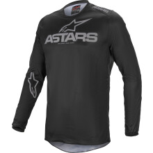 Alpinestars Fluid Graphite Jersey Black/Dark Gray MD (3762321-111-M)