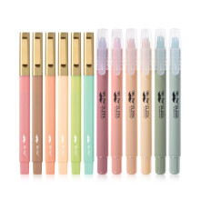 Mr. Pen Aesthetic Gel Highlighters and Pens - No Bleed  12 Pack  Pastel Colors Bible Highlighters