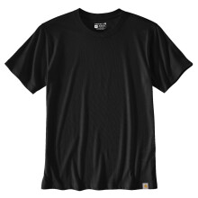 Carhartt Men's Relaxed Fit Lightweight Short-Sleeve T-Shirt, Black, Large