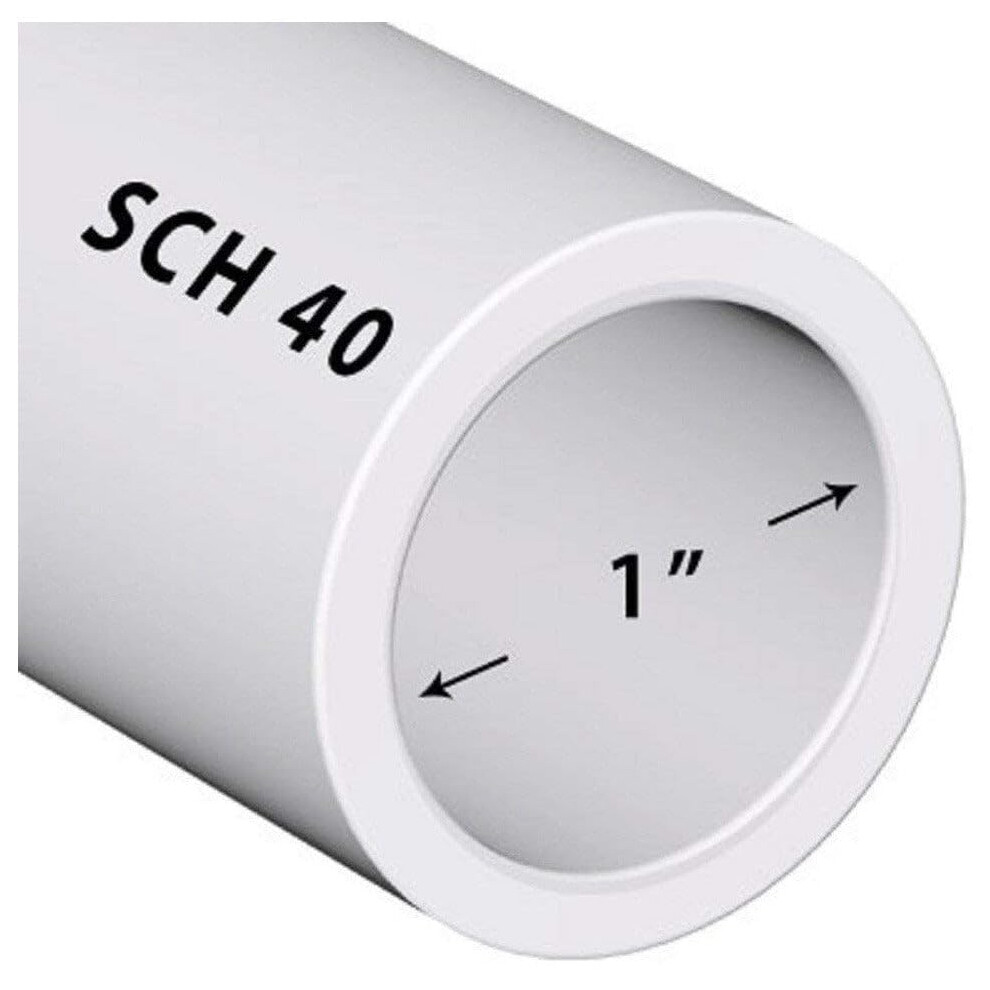 Producent Bezposrednia Rura Pvc Sch40 1 Cal (1,0) Biala Dlugosc Niestandardowa - 2FT-image