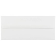 Jam Paper #10 Business Strathmore buste - 4 1/8 x 9 1/2 - White bianco brillante - 50/pacchetto