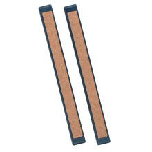 Quartet Connectible Bulletin Bars 1 Inch x 1 Foot Black Plastic Frame 2 Bars per Pack (2440-2)
