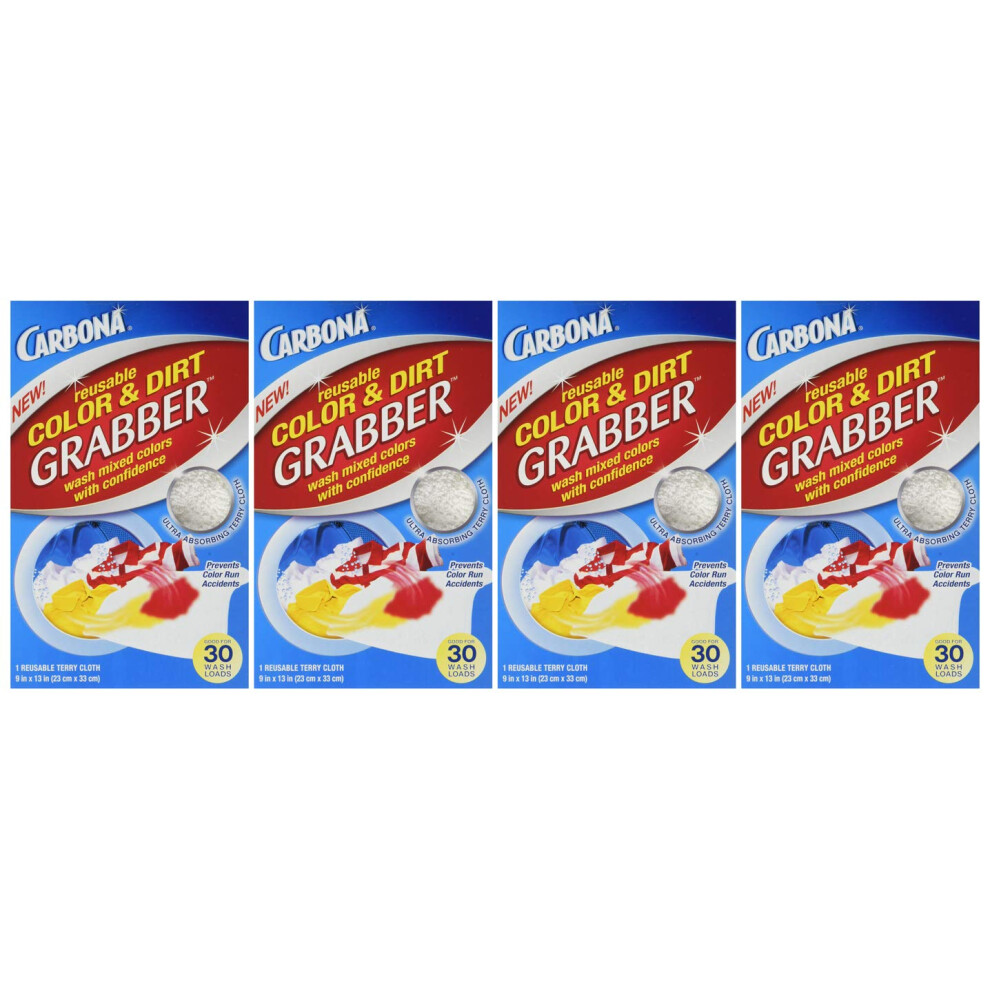 Carbona Color & Dirt Grabber Reusable  1-Count (Pack of 4)