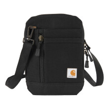 Cartera Crossbody de Nylon Resistente al Agua Carhartt con Correa Ajustable, Negro, Talla Única