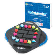 Learning Resources SlideMinder Brain Teaser Puzzle Game 3D Puzzle Slide Puzzle for Kids Brain Teasers Fidget Toy Travel Games Gamer Gifts Game