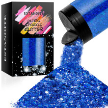 Holografick robustn trpytky 5,64 oz/160 g Craft Glitter Powder Smen robustn vlocky Duhov flitry na nehty pro Nail Art Vlasov epoxidov prysky