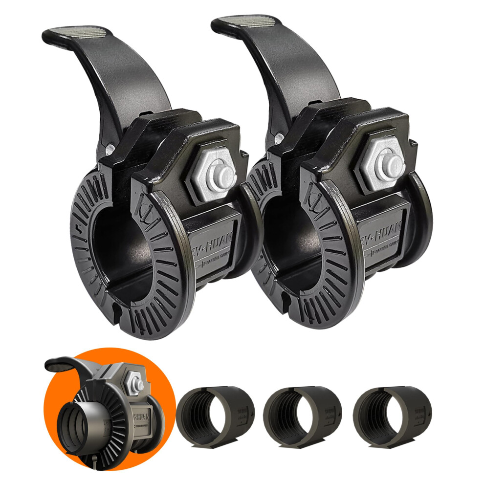 ZY-HUAN KL001 Adulto Unisex, Nero, 23/24/25/28/30MM-image