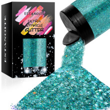 Holografick robustn trpytky 5,64 oz/160 g Craft Trpytiv prek Smen robustn a jemn vlocky Duhov flitry pro nehtov umen Vlasov epoxidov p