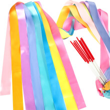 HiUnicorn 8 STKS Pastel Regenboog Gymnastiek Danslinten Feestartikelen Decoraties voor kinderen Esthetische Buitzakvullers voor Meisjes Eenhoorn Prin